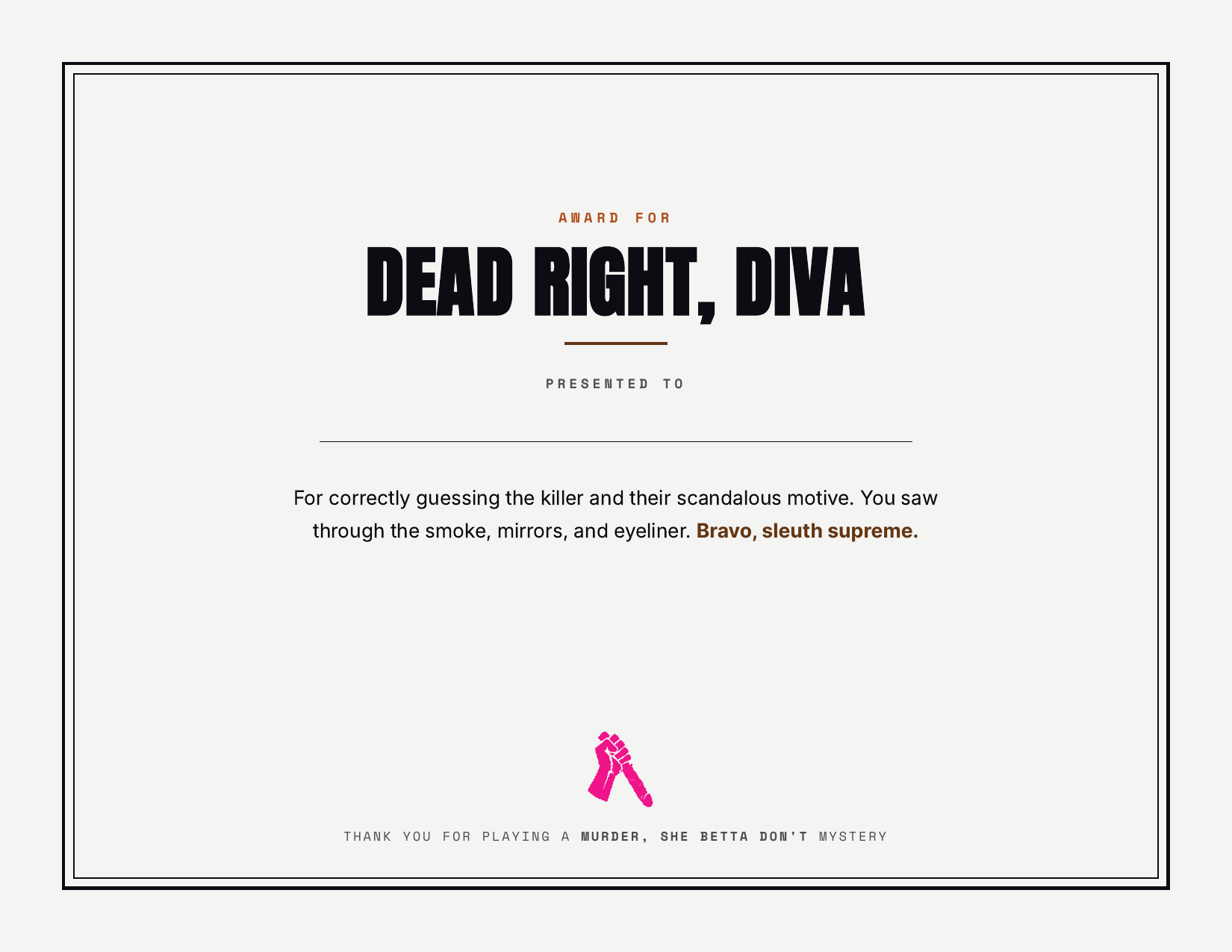 Icons Never Die — A Queer Murder Mystery Party Kit